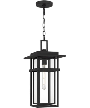 Morgan 1-light Outdoor Pendant Light Earth Black