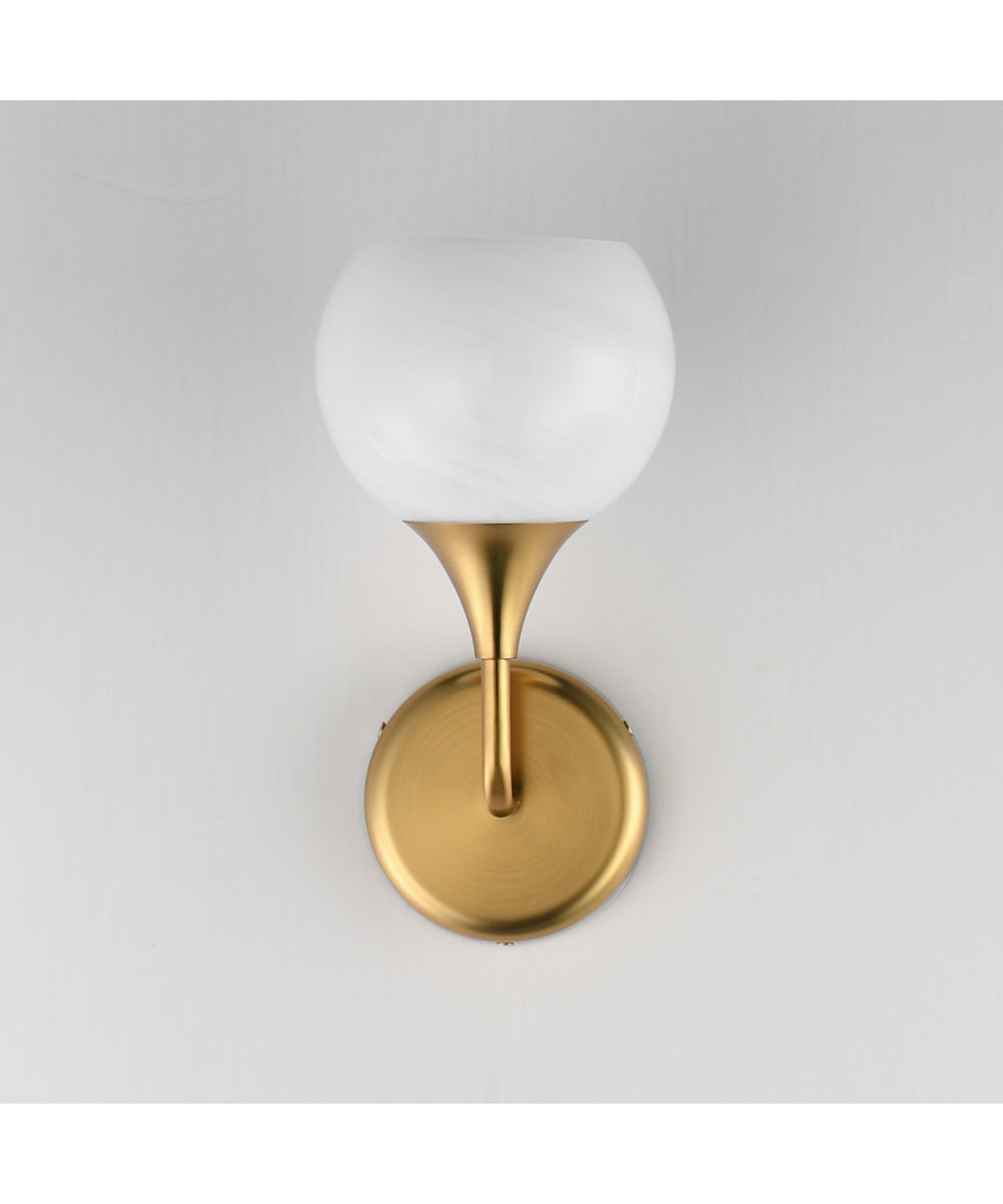 Neve 1-Light Wall Scone Natural Aged Brass