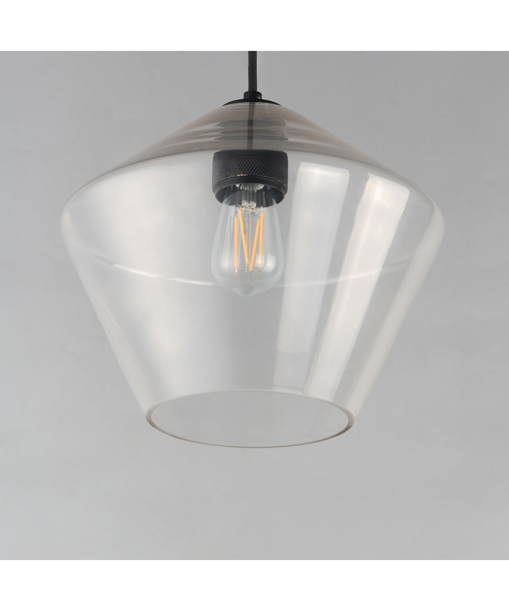 Geode Large Pendant Black