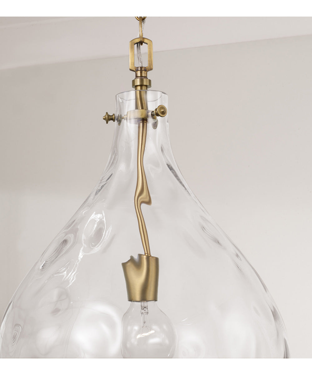 Bristol 1-Light Pendant Aged Brass