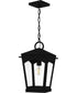 Huck Large 1-light Outdoor Pendant Light  Coastal Armour Aluminum Earth Black