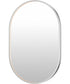 Elisse 24x36 Oval SN LED MIRROR Satin Nickel