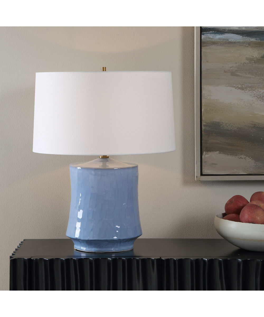 Kamara Powder Blue Table Lamp