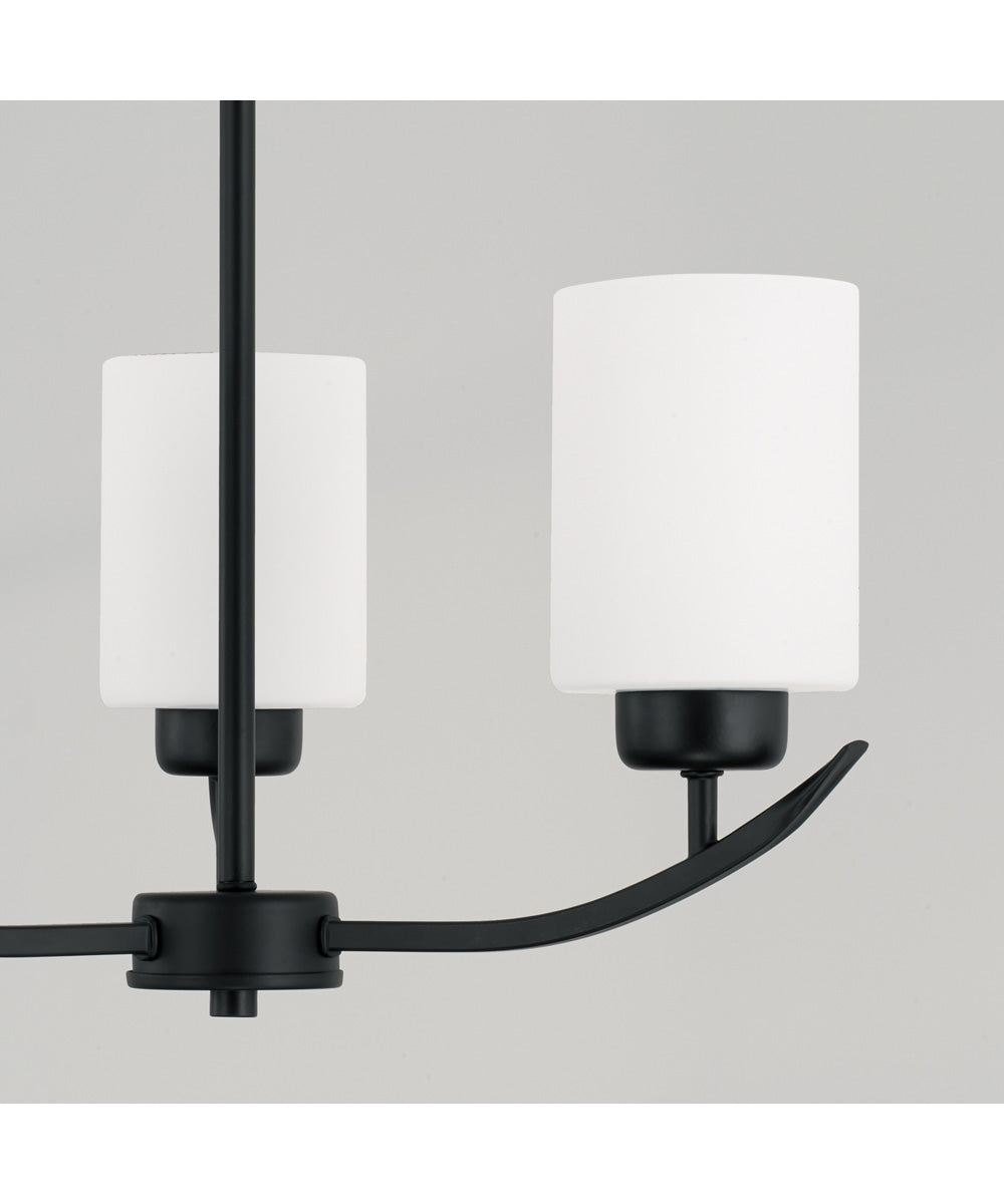 Dixon 3-Light Chandelier Matte Black