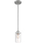 5"W Sommerset 1-Light Pendant Brushed Nickel