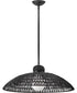 Pismo 1-Light Large Pendant in Black