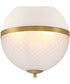 Dia 3 Light Pendant Old Satin Brass