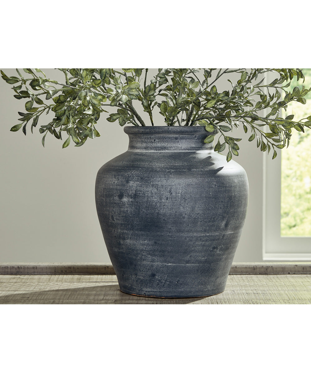 Meadie Vase Distressed Blue