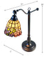 De Anaza 24 Inch  Tall Handmade Tiffany Desk Lamp