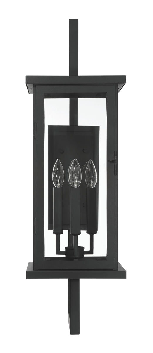 Jordan 4-Light Outdoor Lighting Textured Black