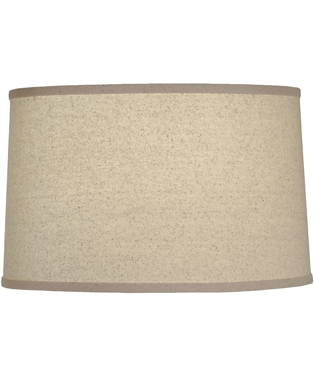 14x15x9 Natural Bombay Drum Hardback Lampshade