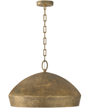 Savari 1-Light Pendant Artisan Gold
