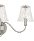 McKinney 3-light Bath Light Brushed Nickel