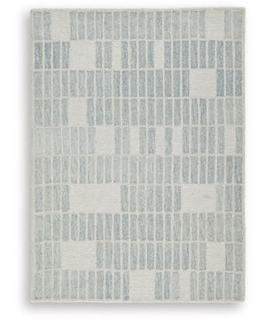 Dylanton Medium Rug Ivory/Blue