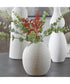 Forma White Ceramic Vases, Set of 3