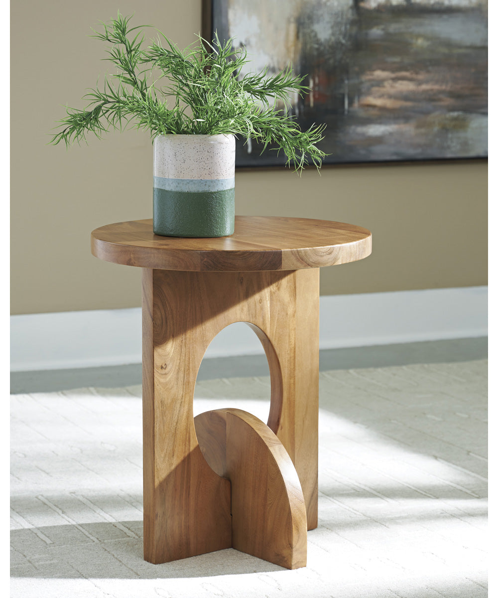 Hollbourne Accent Table Brown