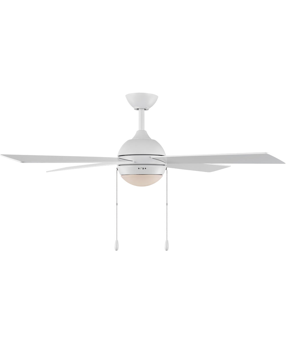 Tavo 52-in. 4-Blade LED Modern Ceiling Fan Matte White
