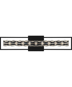 Dazzle Large Bath Light Matte Black