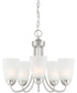 Malone 5 Light Chandelier Brushed Nickel