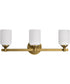 Solara 3-Light Vanity & Wall Natural Brass