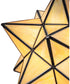 12" Wide Moravian Star Pendant