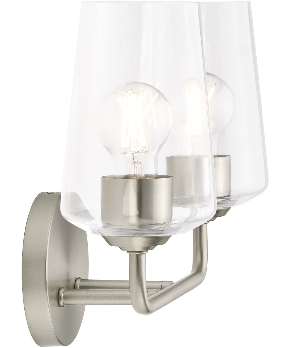 Celino 2-Light Bath & Vanity Brushed Nickel