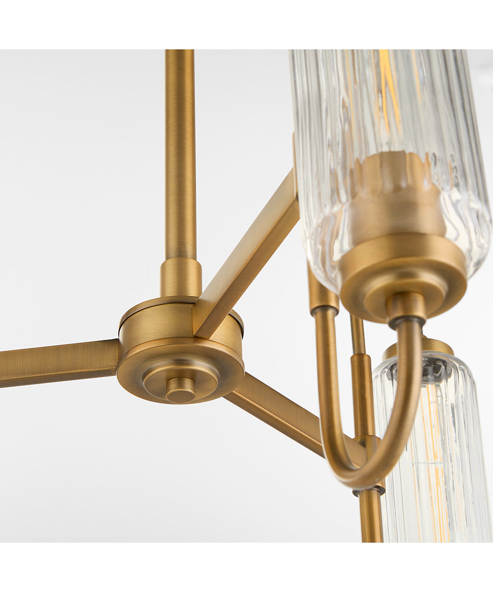 Whitmire 3-light Chandelier Brushed Brass