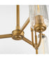 Whitmire 3-light Chandelier Brushed Brass