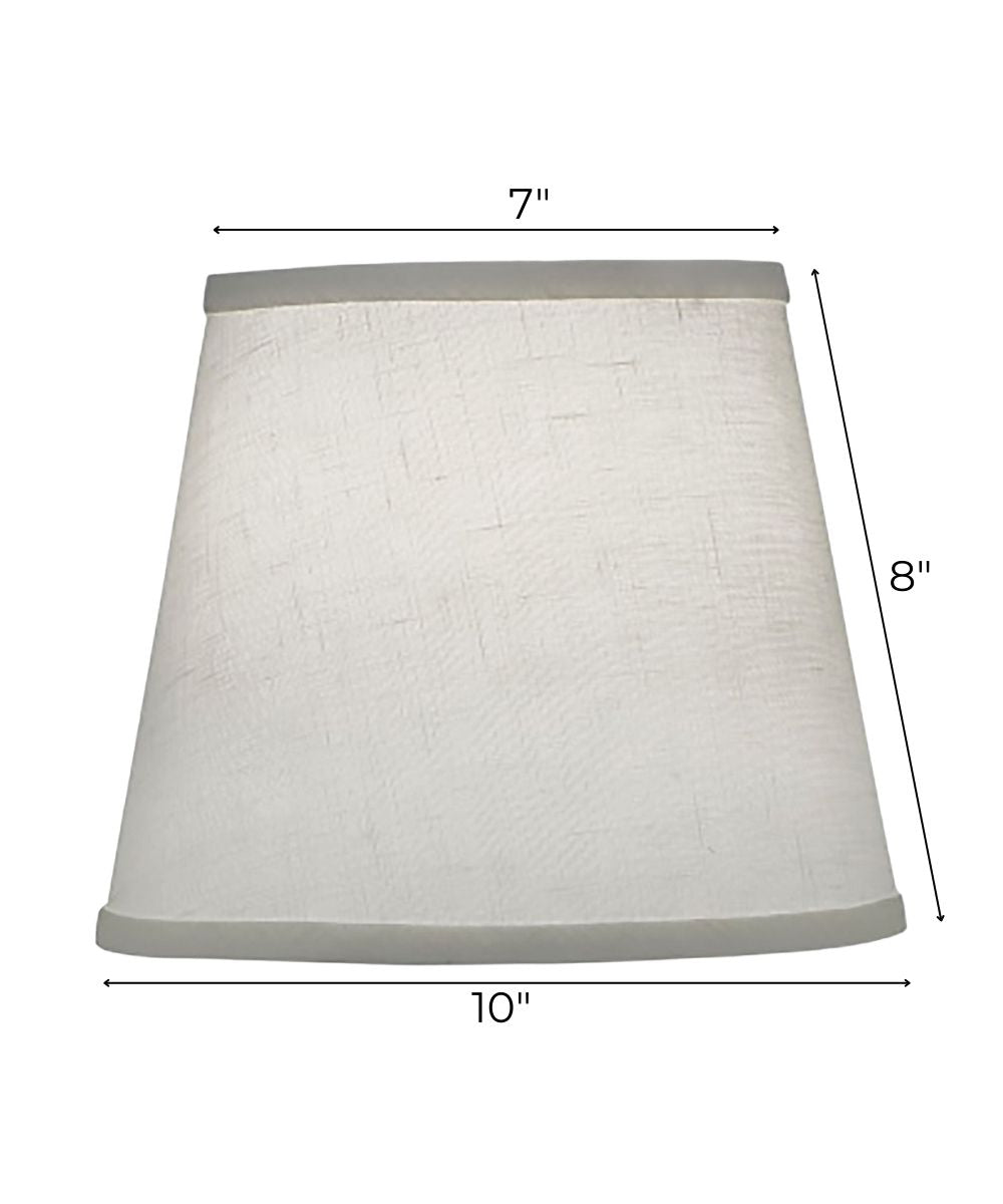 7x10x8 Cream Aberdeen Empire Hardback Lampshade