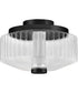 Reign LED-Light Small LED Flush Mount in Black