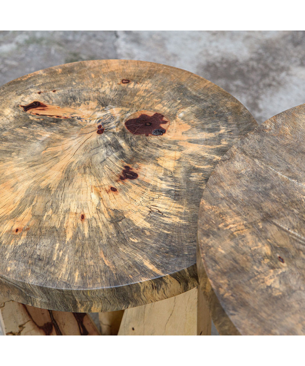 Nadette Natural Nesting Tables, Set of 2