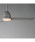 Seaborne 52 inch Marine Grade Fan w LED Light Kit Satin Nickel