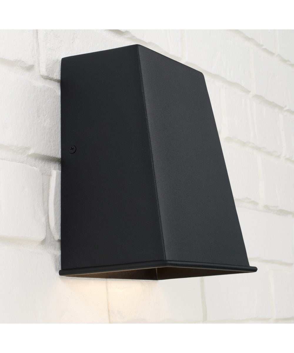 Ansel 1-Light Outdoor Wall-Lantern Black