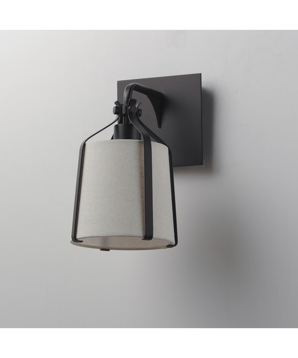 Bandera 1-Light Wall Sconce Dark Bronze
