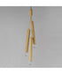 Allumettes 3-Light LED Pendant Gold