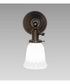 5" Wide Revival Floral Wreath Wall Sconce