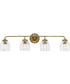 Quillan 4-Light Transitional Bath & Vanity Light Gold Ombre
