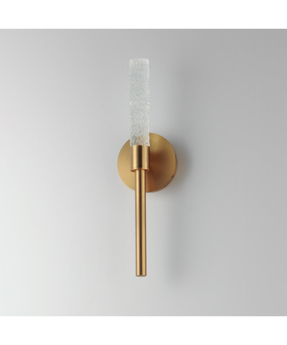 Duchess 1-Light Wall Sconce Natural Aged Brass