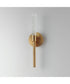 Duchess 1-Light Wall Sconce Natural Aged Brass