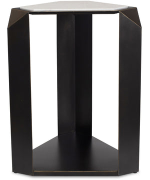 Keenan Geometric Accent Table
