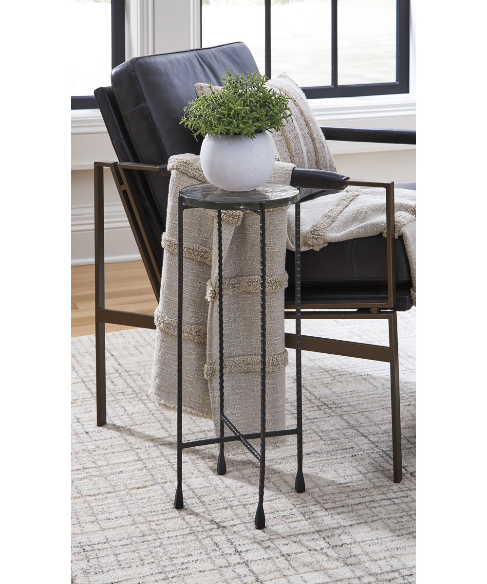 Newgoren Accent Table Clear/Black