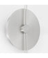Ricardo 1-light Wall Mount Light Fixture Satin Nickel