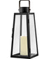 Hugh Medium Decorative Lantern in Black
