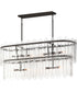 Warren 8-Light Linear Dark Bronze