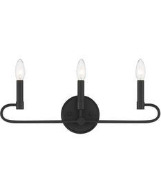 Summit 3 Light Vanity Matte Black
