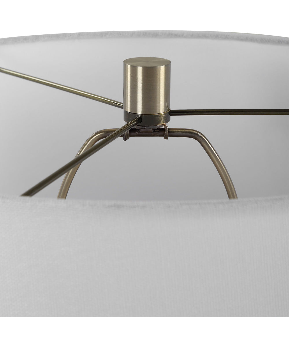 Foster Black Glaze Table Lamp