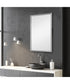 18x30" Wall Mirror in Stainless Steel