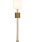 Trenton 2 Light Brass Sconce
