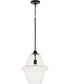 Stewart Pendant Matte Black