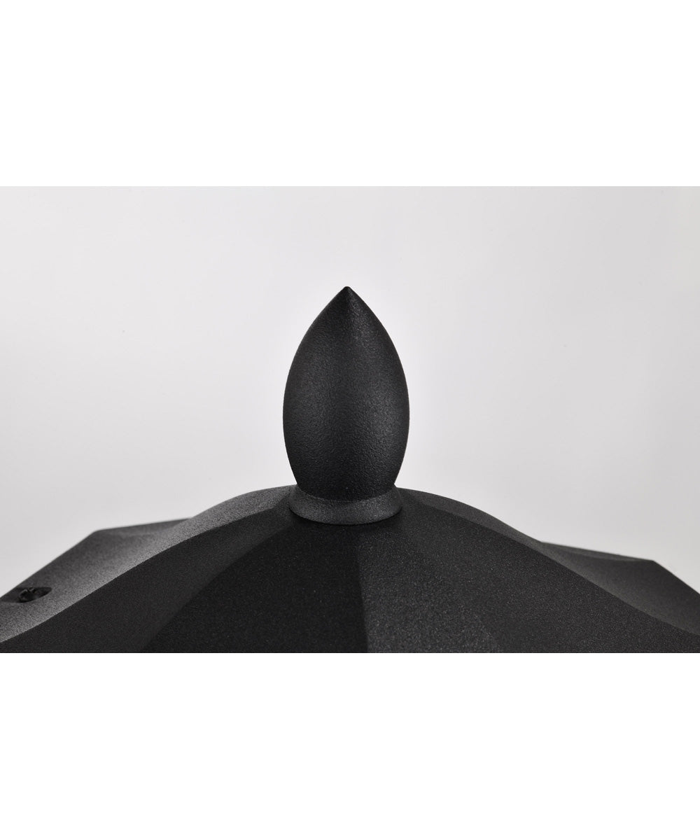 Raiden 1-Light Outdoor Matte Black